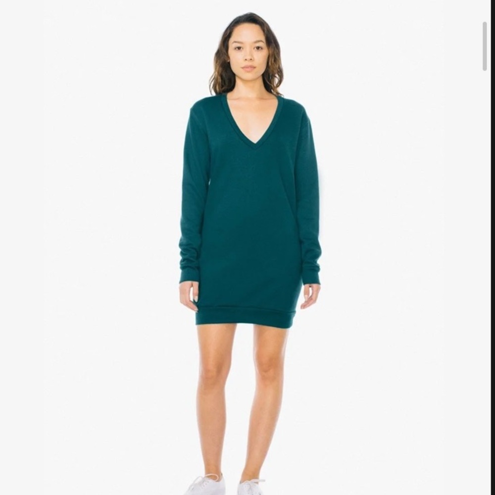 Flex fleece v dress